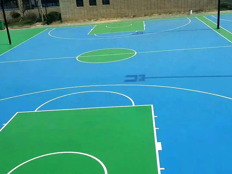 球場硅pu面漆脫落